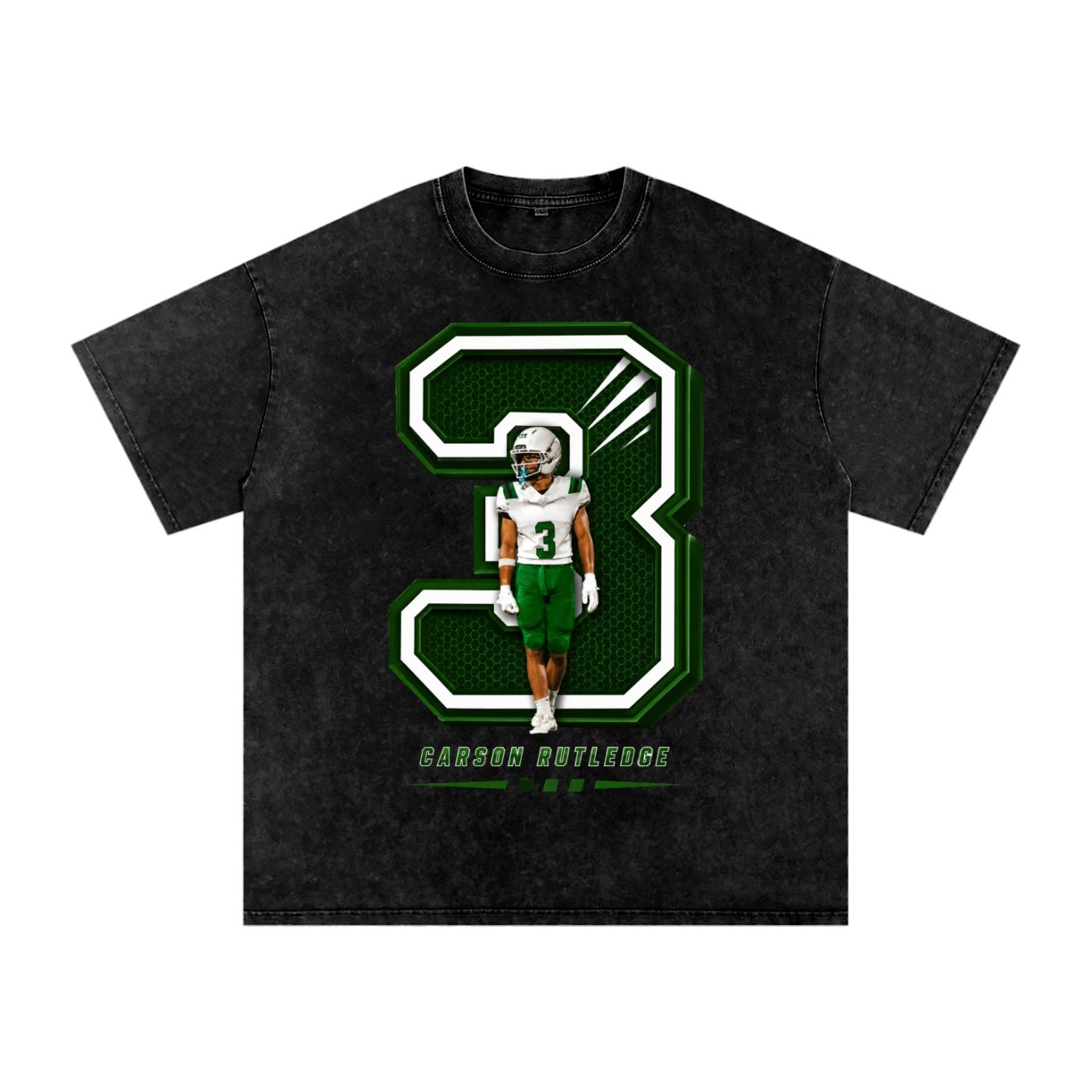 Carson Rutledge Snow Washed Oversized TEE - Image 1