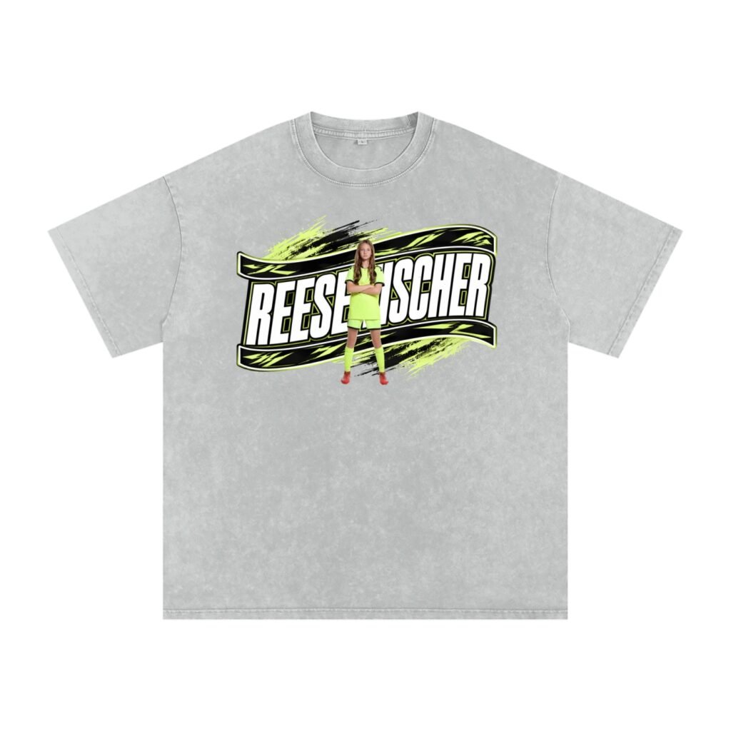 Reese Tischer Snow Washed Oversized TEE