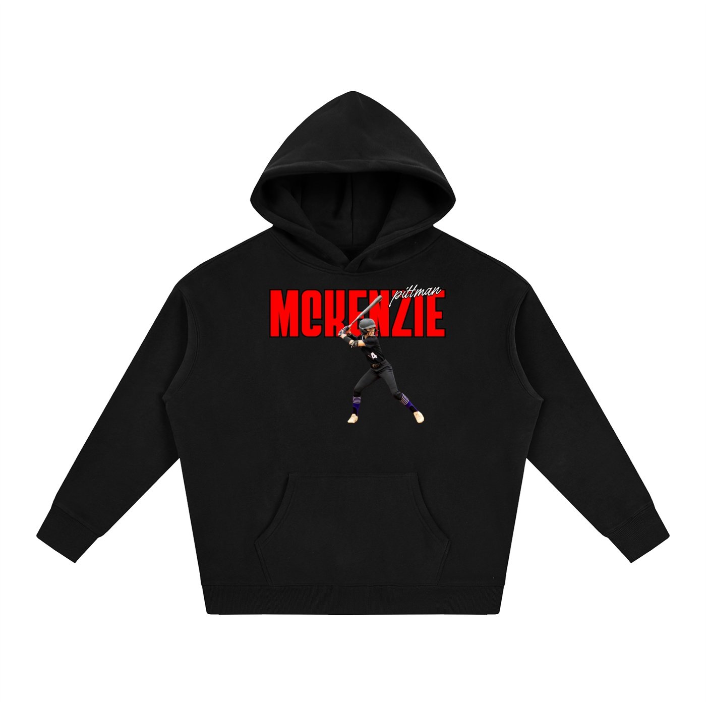 Mckenzie Pittman Oversize Fleeced Hoodie - Image 1