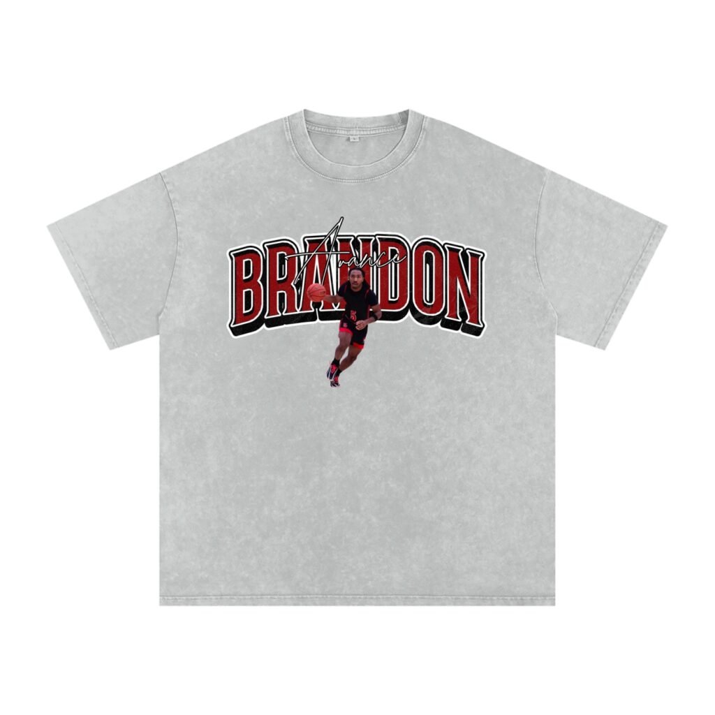 Brandon Avance Snow Washed Oversized TEE