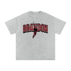 Brandon Avance Snow Washed Oversized TEE - Image 3