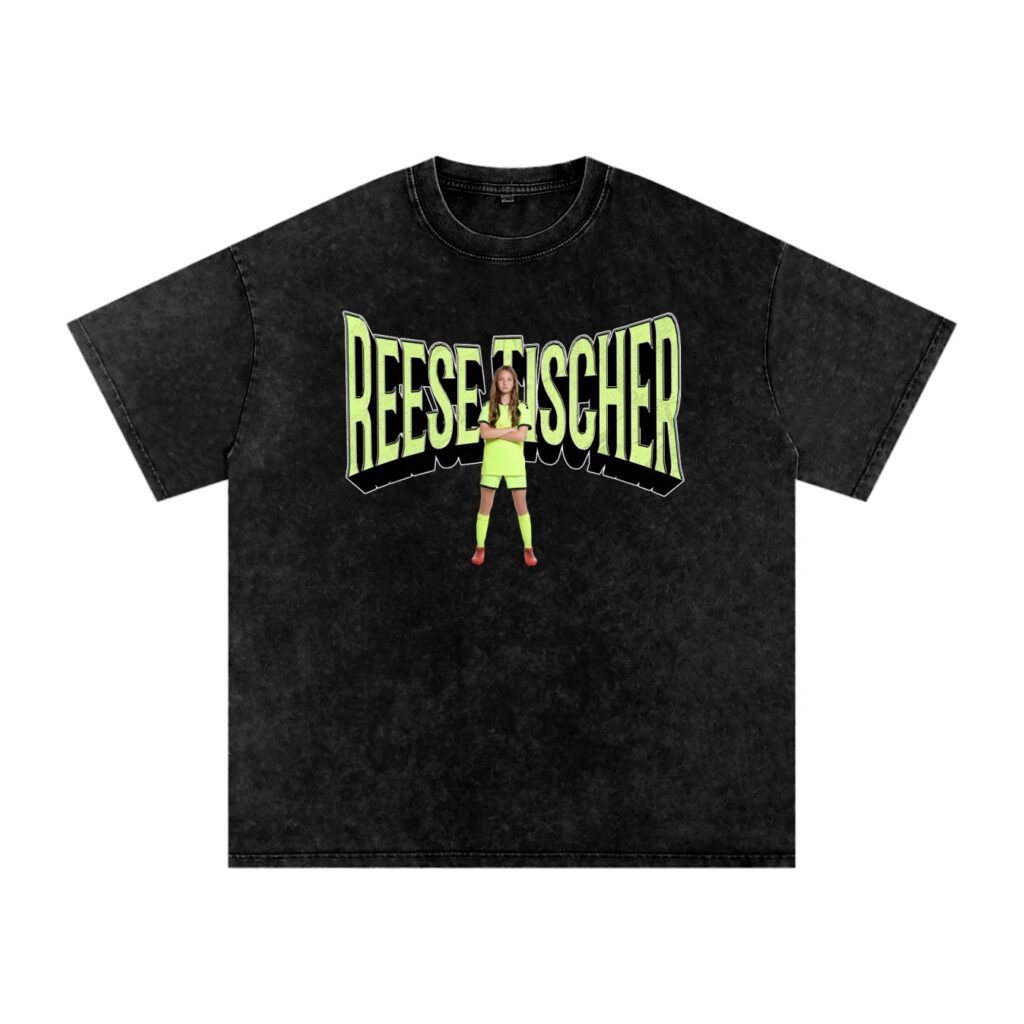Reese Tischer Snow Washed Oversized TEE