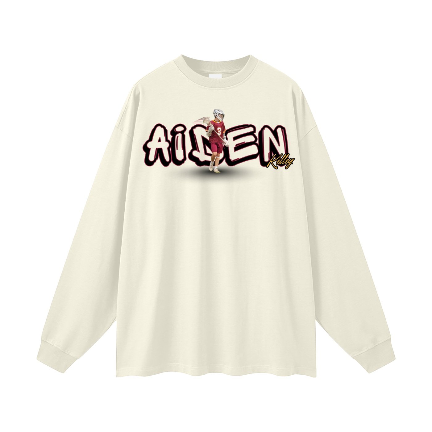 Aiden Kelley Unisex Long Sleeve T-Shirt - Image 3