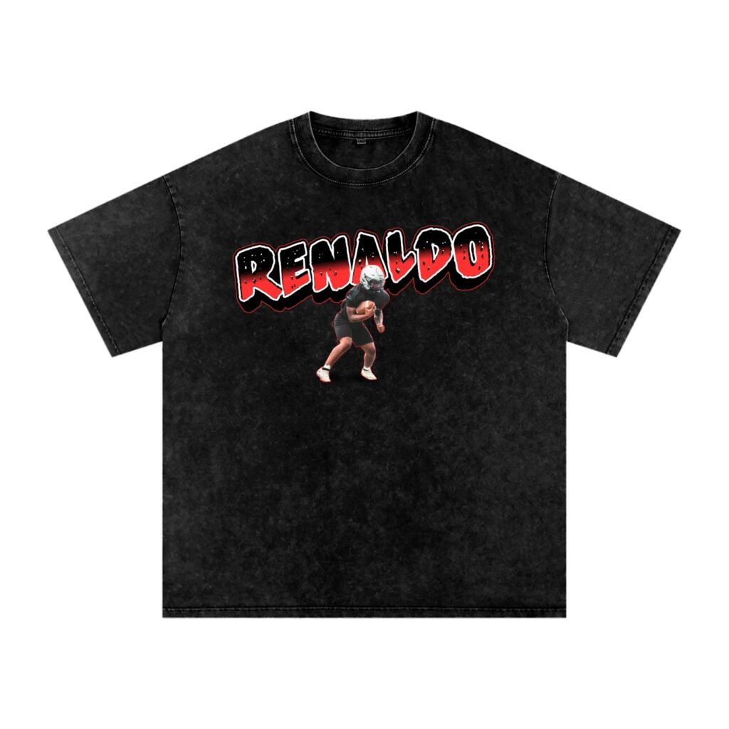Renaldo Snow Washed Oversized TEE