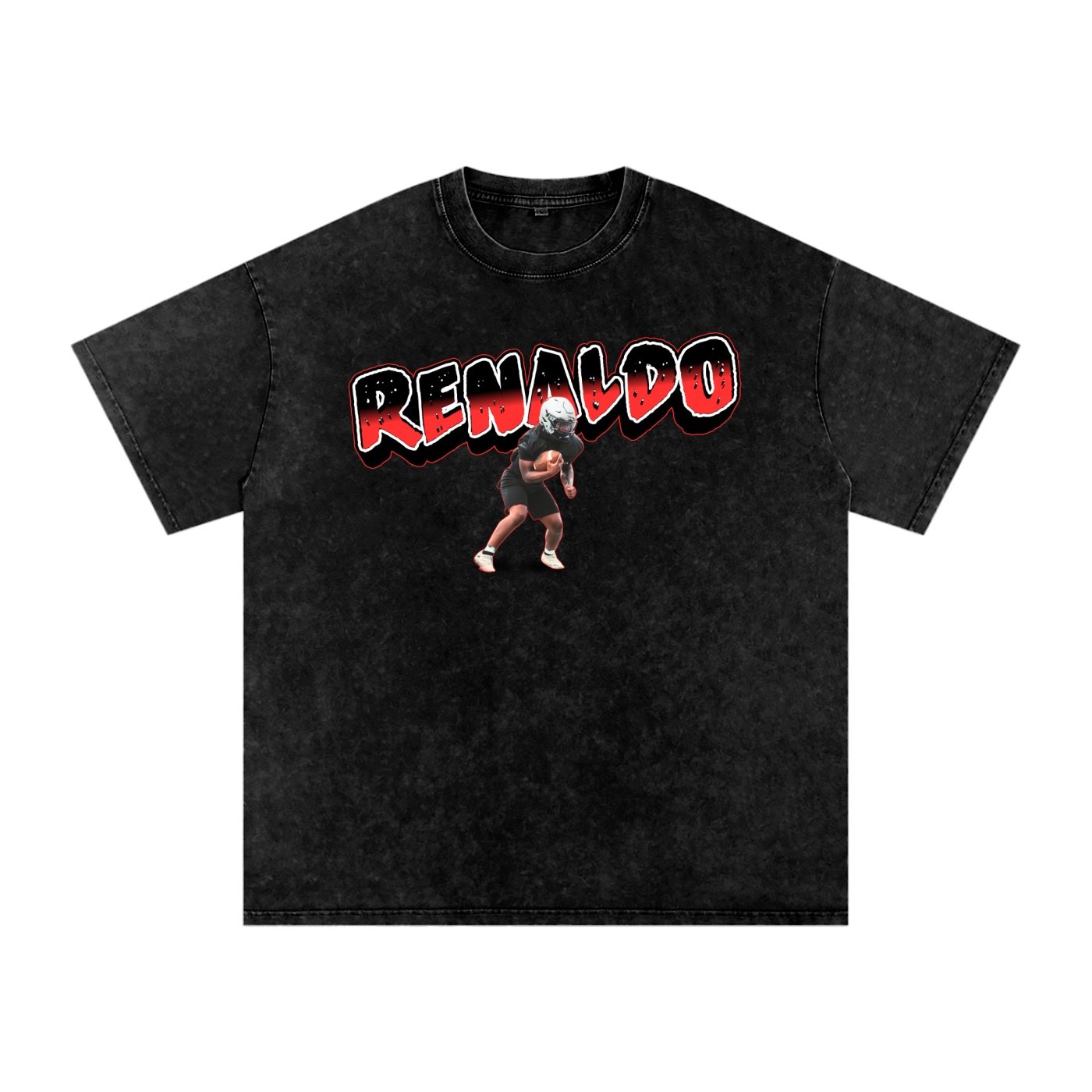 Renaldo Snow Washed Oversized TEE - Image 1