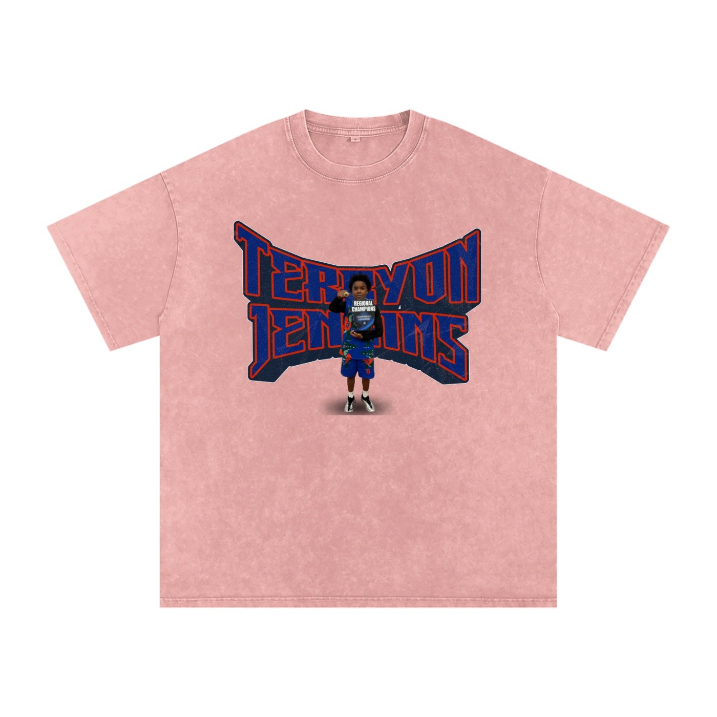 Terryon Jenkins Snow Washed Oversized TEE - Image 5
