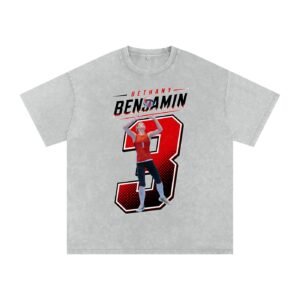 Bethany Benjamin Snow Washed Oversized TEE - Image 3