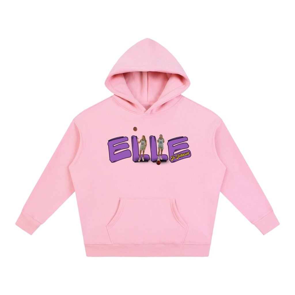 Elle Jo Johnson Oversize Fleeced Hoodie