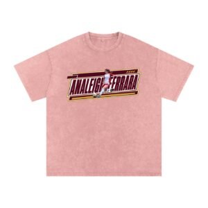 Analeigh Ferrara Snow Washed Oversized TEE - Image 5