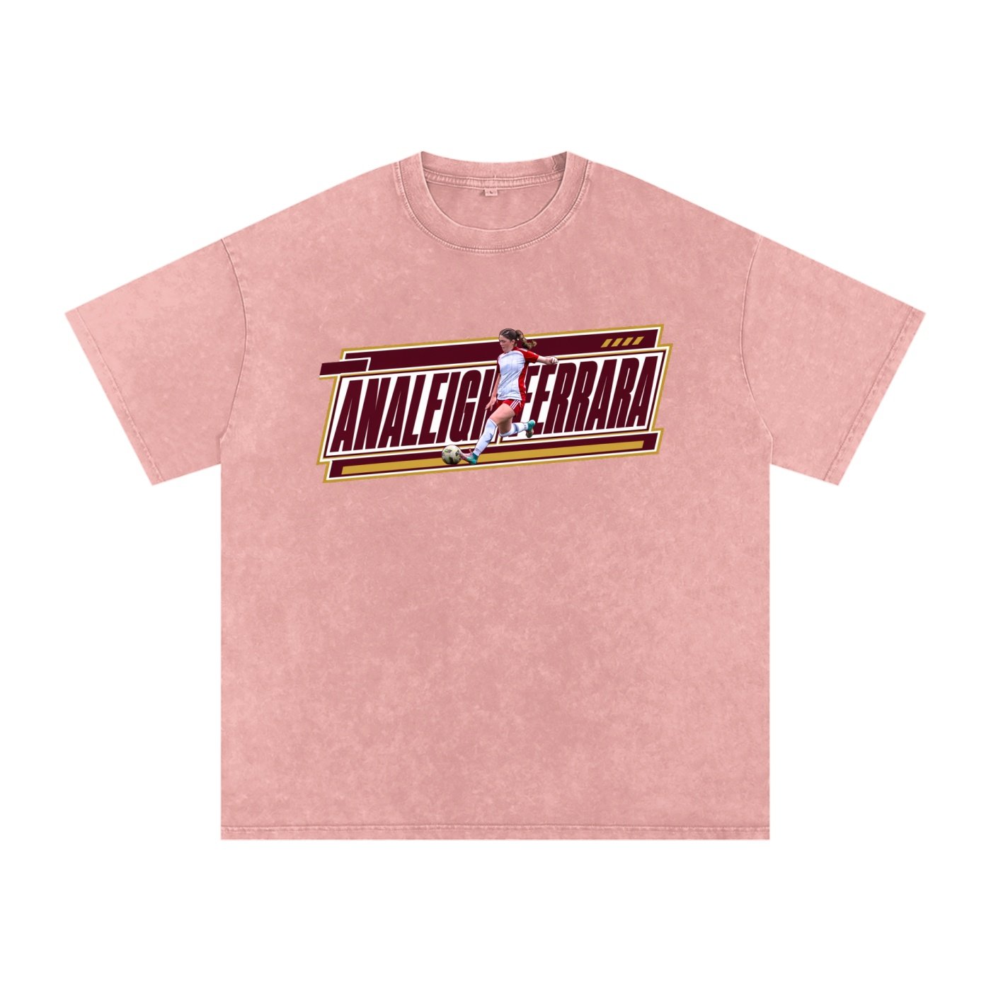 Analeigh Ferrara Snow Washed Oversized TEE - Image 5