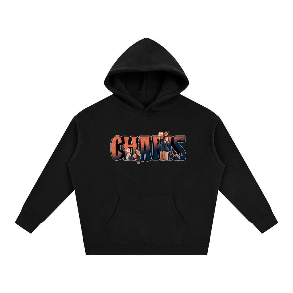 Charis Burge Oversize Fleeced Hoodie
