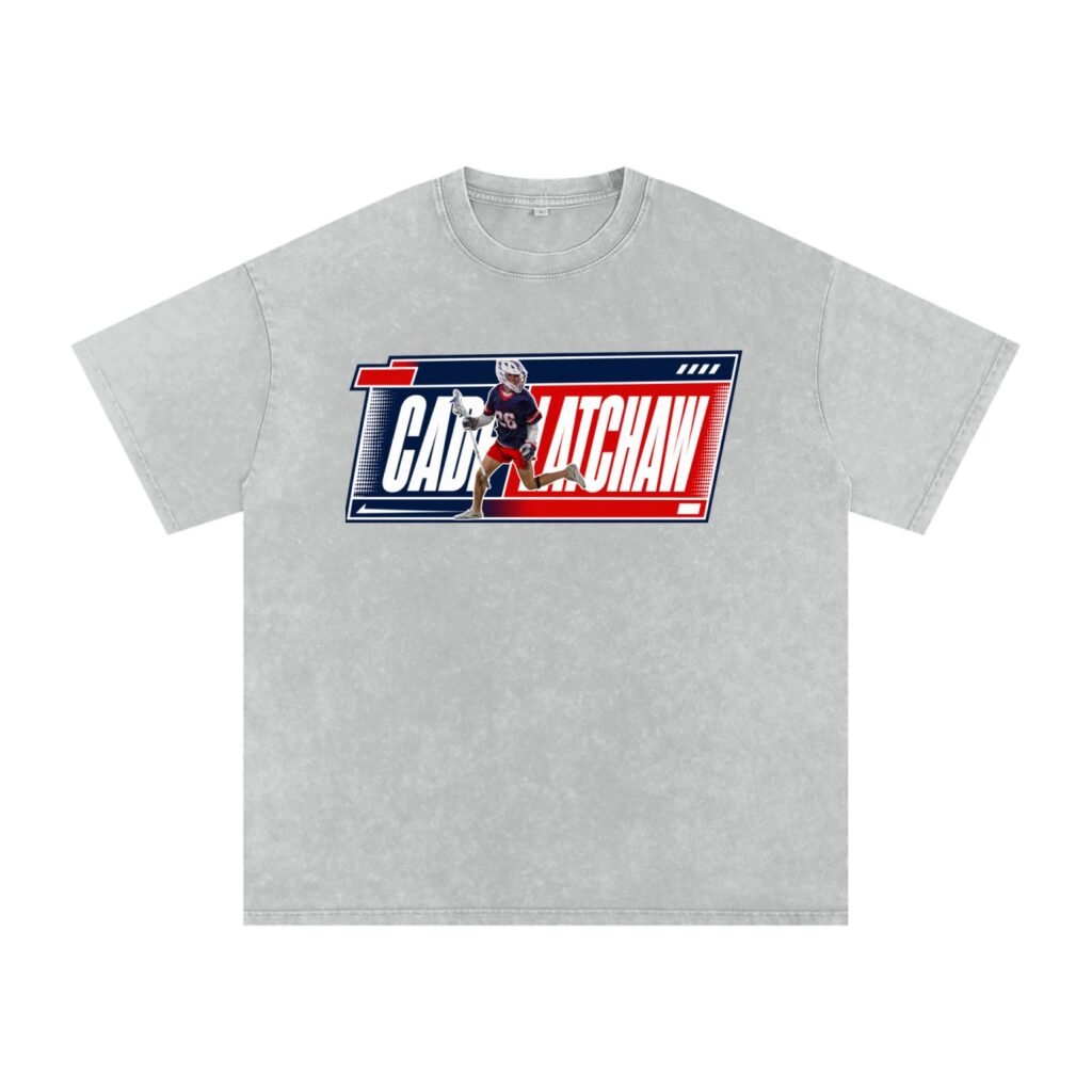 Cade Latchaw Snow Washed Oversized TEE