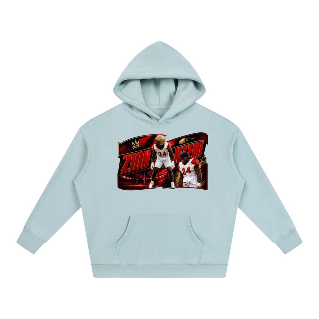 Zion Ntemi Oversize Fleeced Hoodie