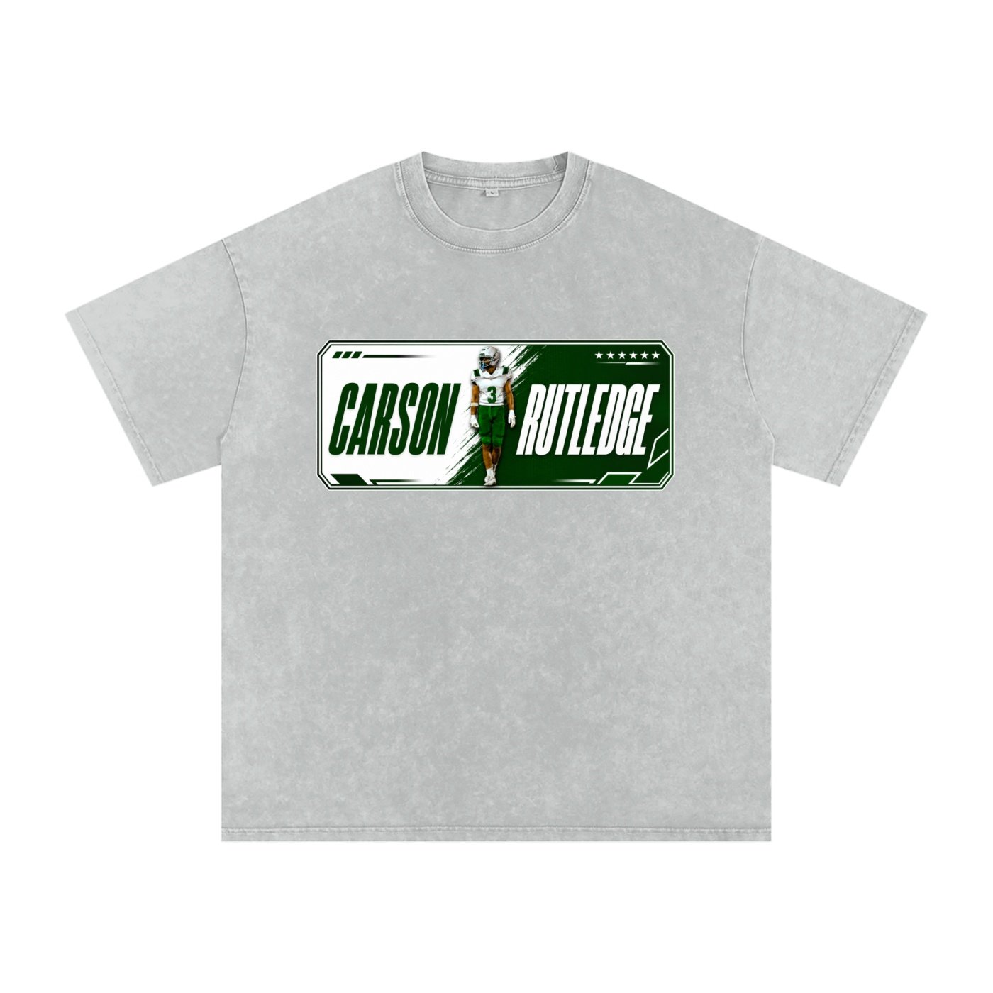 Carson Rutledge Snow Washed Oversized TEE - Image 3
