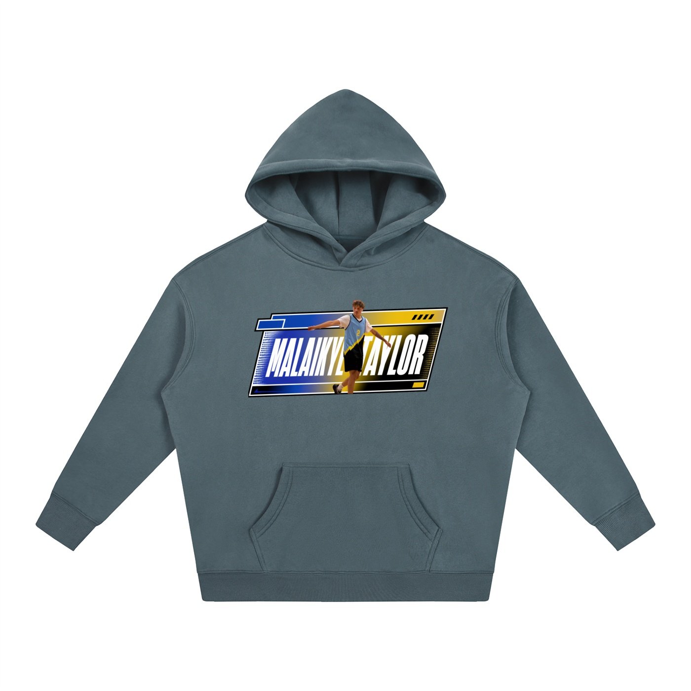 Malaikye Taylor Oversize Fleeced Hoodie - Image 4