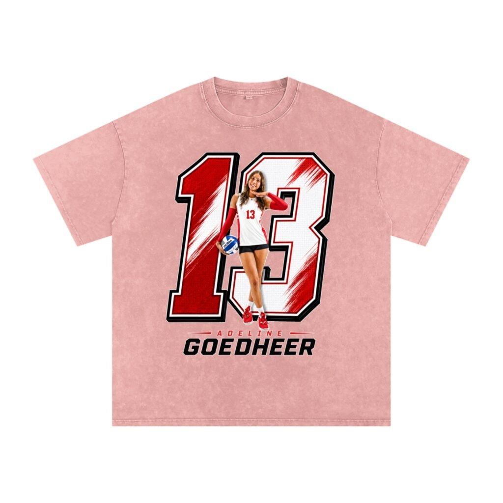 Adeline Goedheer Snow Washed Oversized TEE