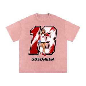 Adeline Goedheer Snow Washed Oversized TEE - Image 5