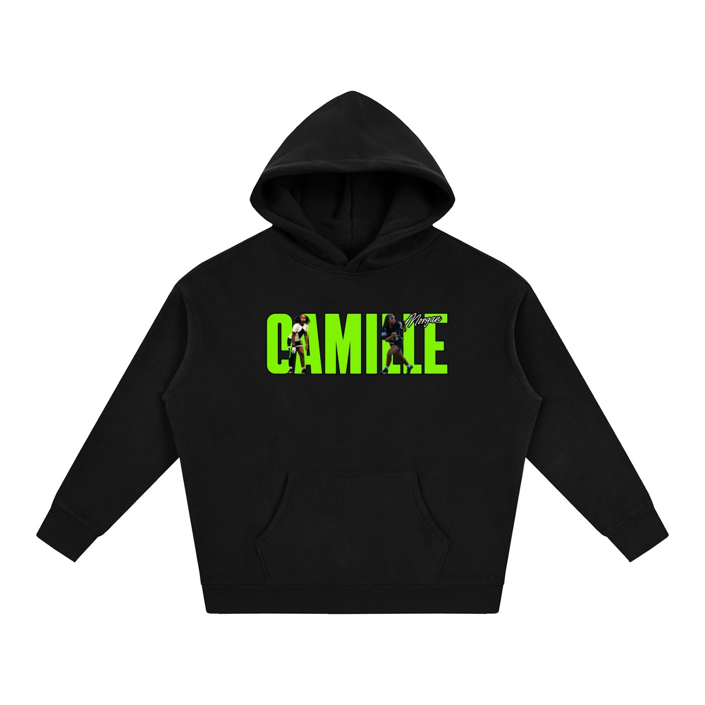 Camille Morgan Oversize Fleeced Hoodie - Image 1