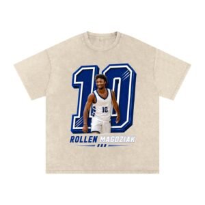 Rollen Magdziak Snow Washed Oversized TEE - Image 2