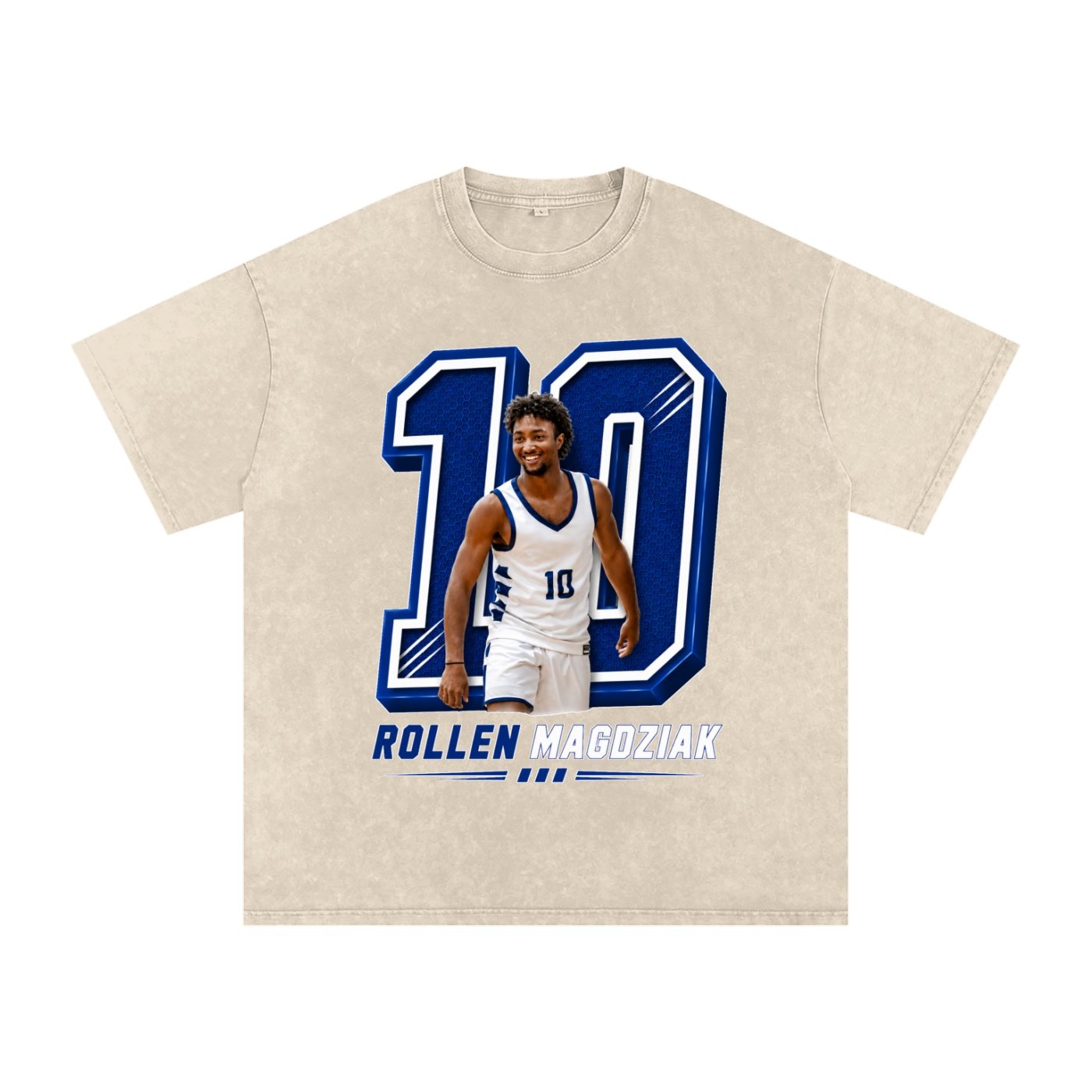 Rollen Magdziak Snow Washed Oversized TEE - Image 2