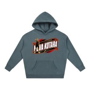 Nova Katora Oversize Fleeced Hoodie - Image 4