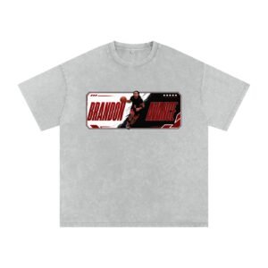 Brandon Avance Snow Washed Oversized TEE - Image 3