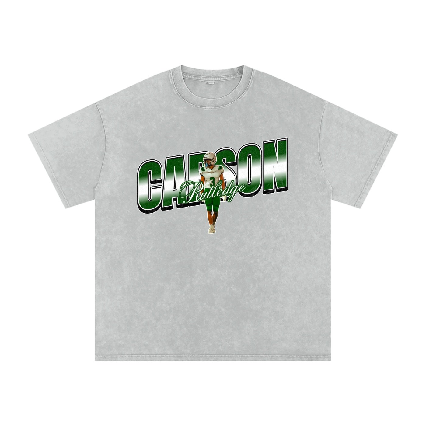 Carson Rutledge Snow Washed Oversized TEE - Image 3