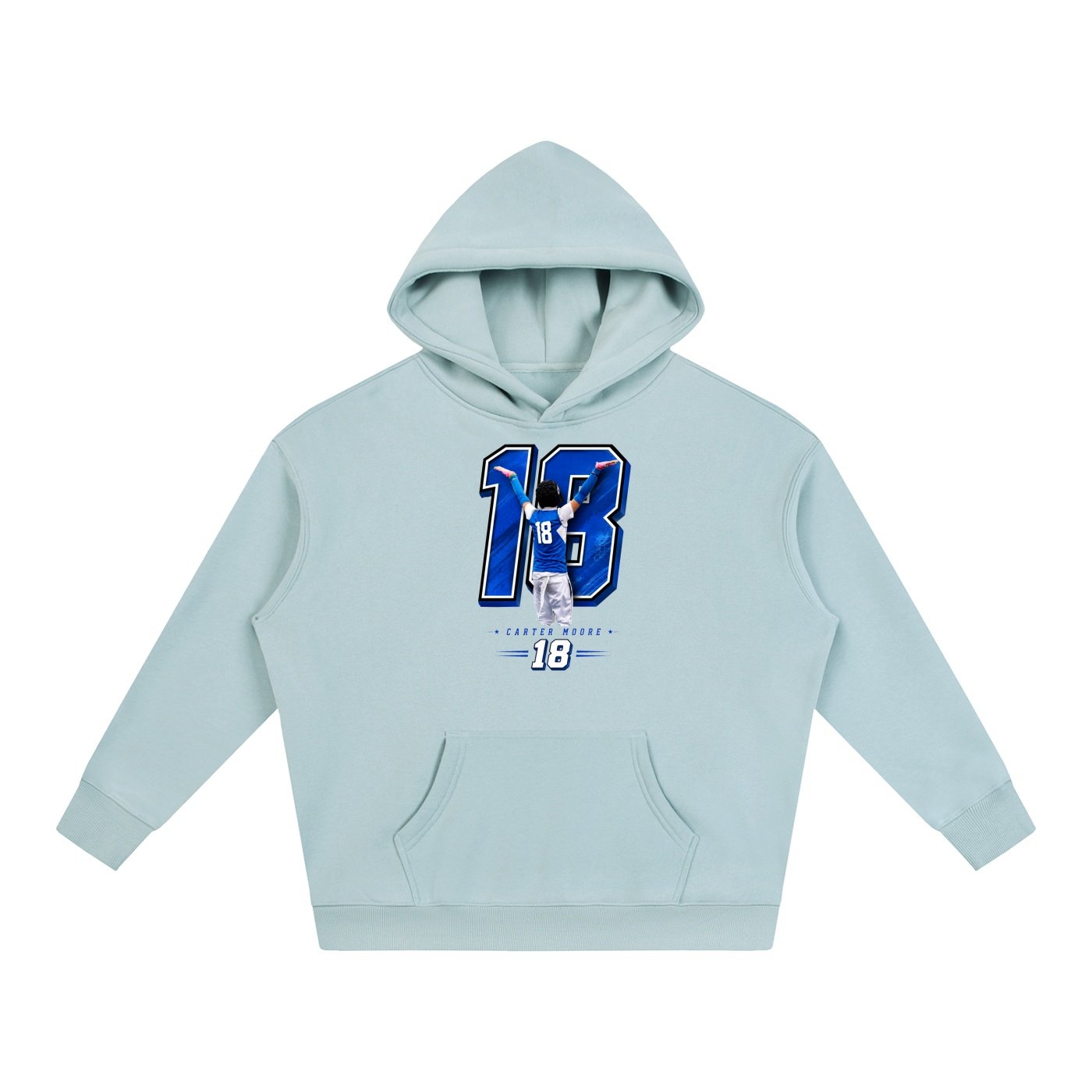 Carter Moore Oversize Fleeced Hoodie - Image 3