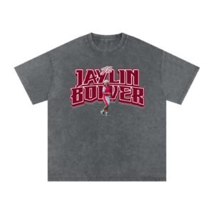 Jaylin Bower Snow Washed Oversized TEE - Image 4