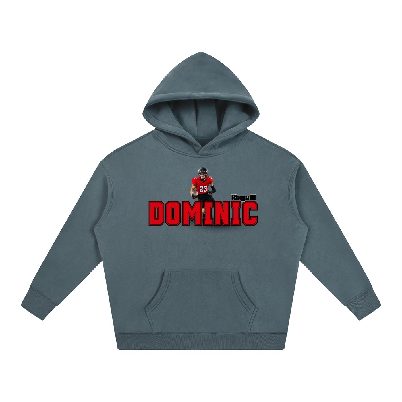 Dominic Mays III Oversize Fleeced Hoodie - Image 4