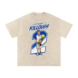 Ethan killough Snow Washed Oversized TEE - Image 2