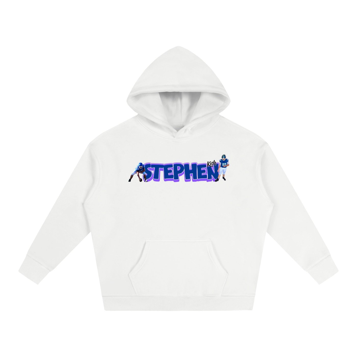 Stephen Kish Oversize Fleeced Hoodie - Image 2