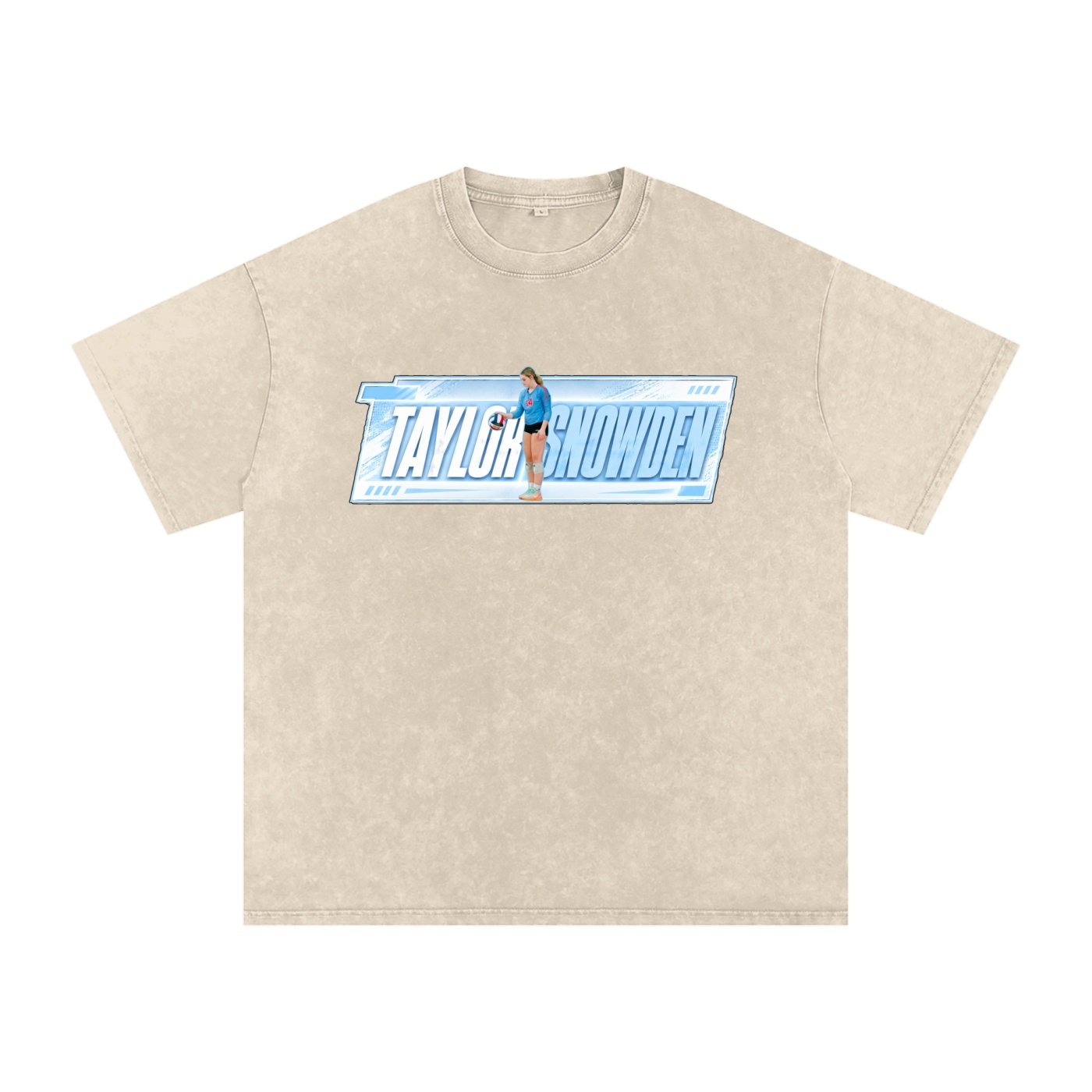 Taylor Snowden Snow Washed Oversized TEE - Image 2