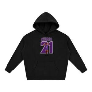 Azoria Glass Oversize Fleeced Hoodie - Image 1