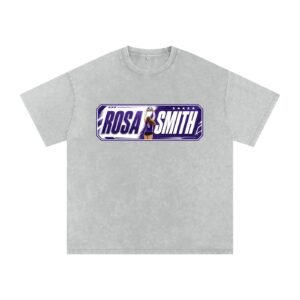 Rosa Smith Snow Washed Oversized TEE - Image 3