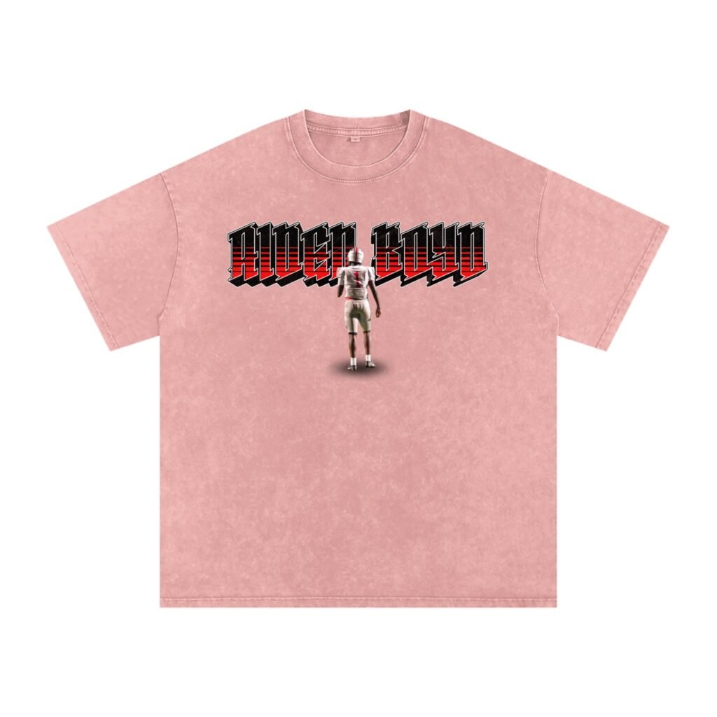 Aiden Boyd Snow Washed Oversized TEE