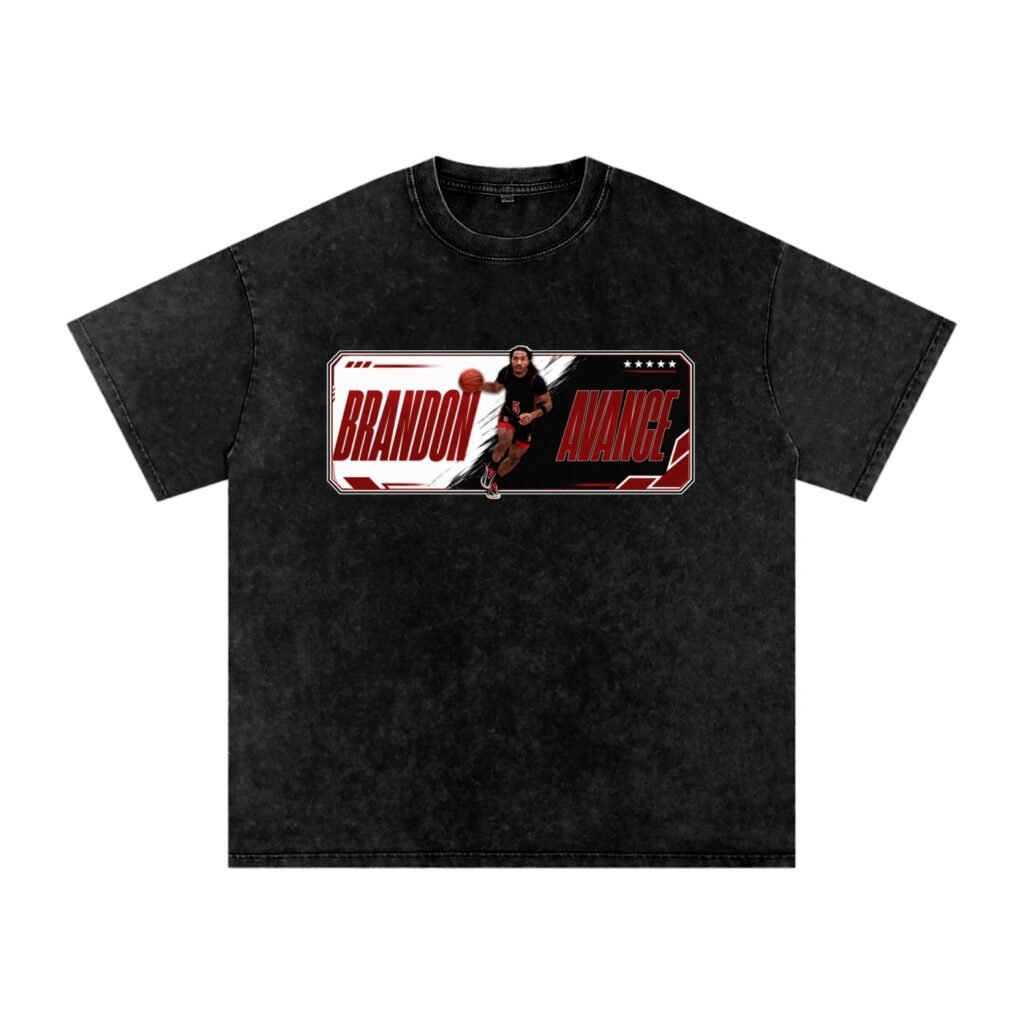 Brandon Avance Snow Washed Oversized TEE