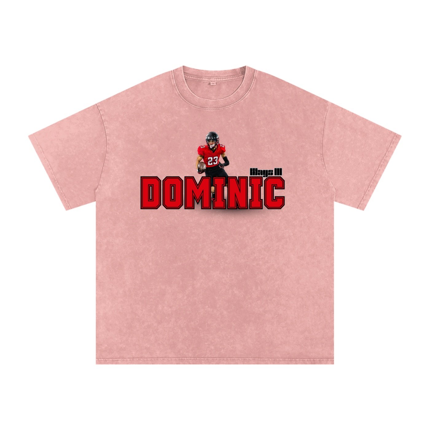 Dominic Mays III Snow Washed Oversized TEE - Image 4
