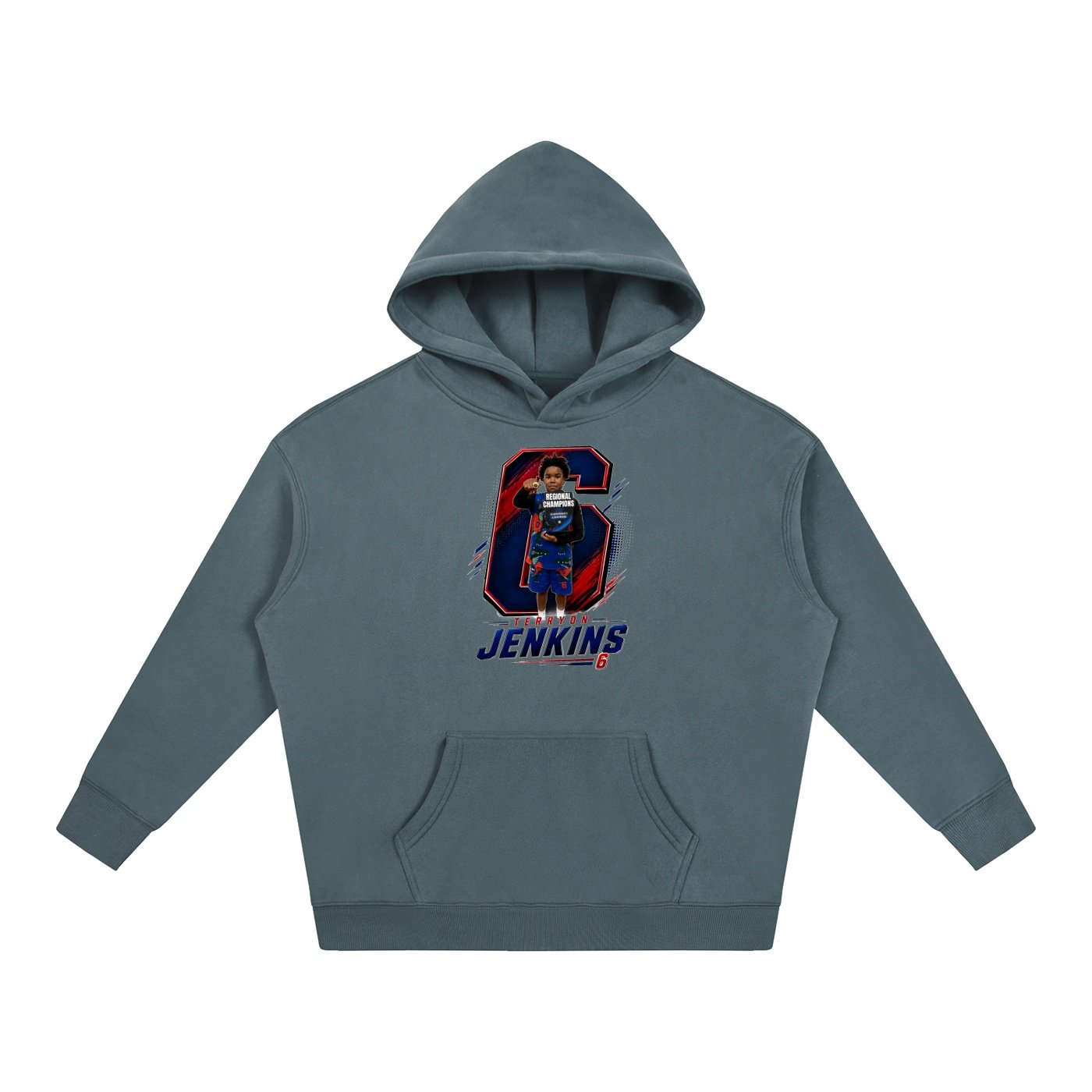 Terryon Jenkins Oversize Fleeced Hoodie - Image 4
