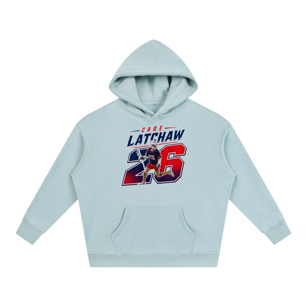 Cade Latchaw Oversize Fleeced Hoodie