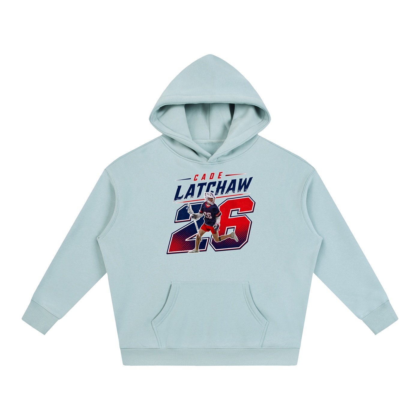 Cade Latchaw Oversize Fleeced Hoodie - Image 3
