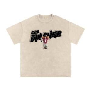 Cru Felcher Snow Washed Oversized TEE - Image 1