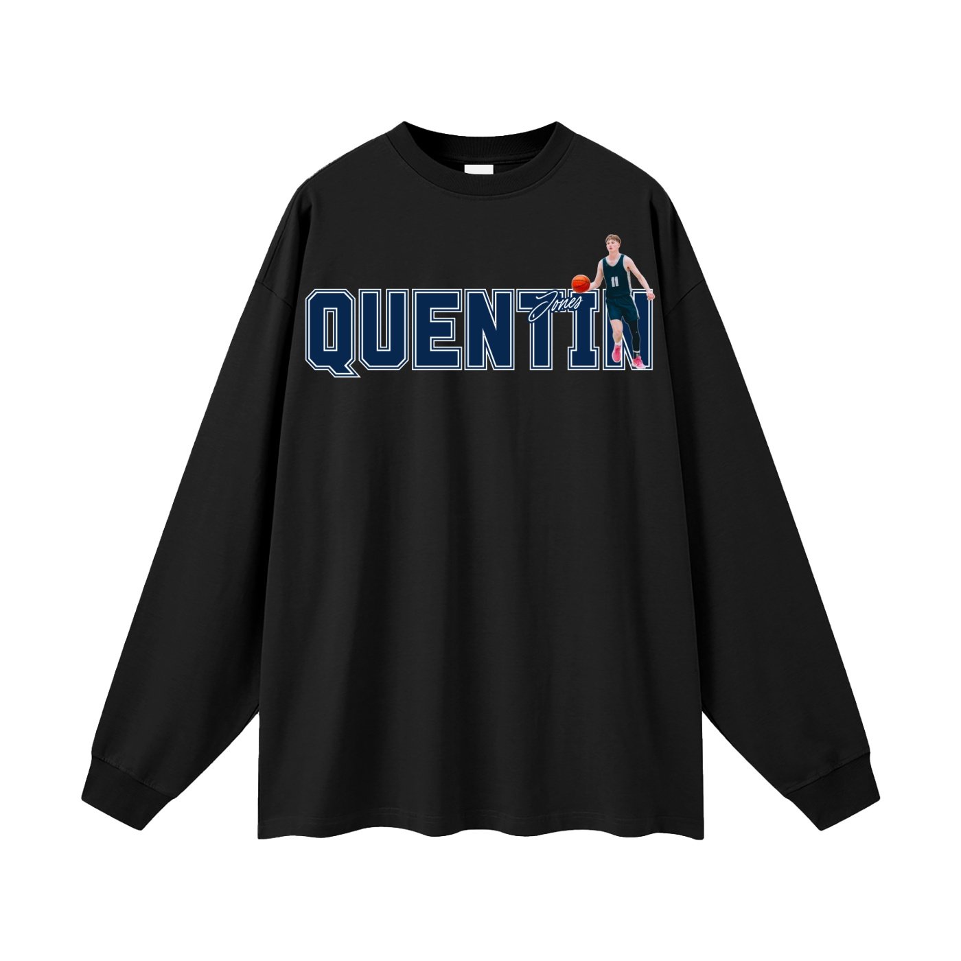 Quentin Jones Unisex Long Sleeve T-Shirt - Image 1