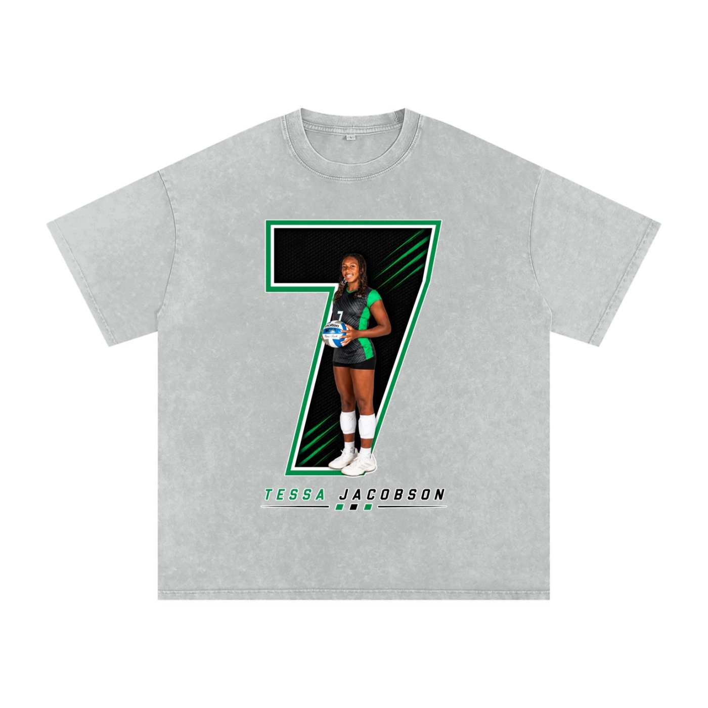 Tessa Jacobson Snow Washed Oversized TEE - Image 3