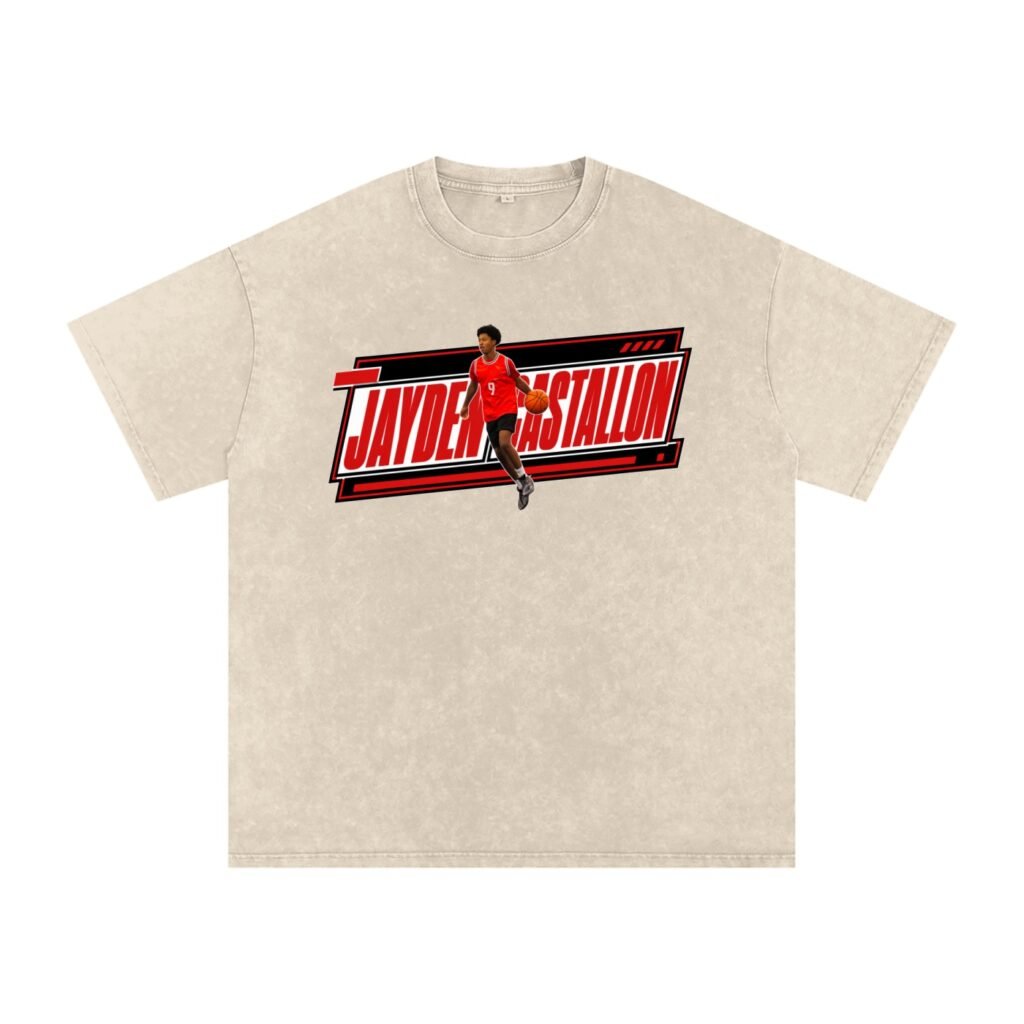 Jayden Castellon Snow Washed Oversized TEE