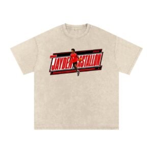 Jayden Castellon Snow Washed Oversized TEE - Image 2