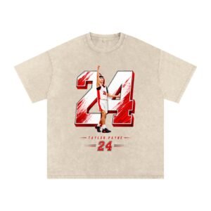 Taylor payne Snow Washed Oversized TEE - Image 2