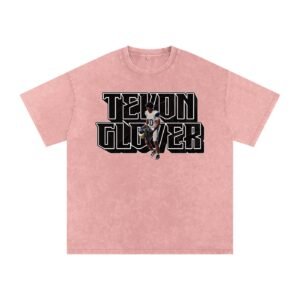 Tevon glover Snow Washed Oversized TEE - Image 5
