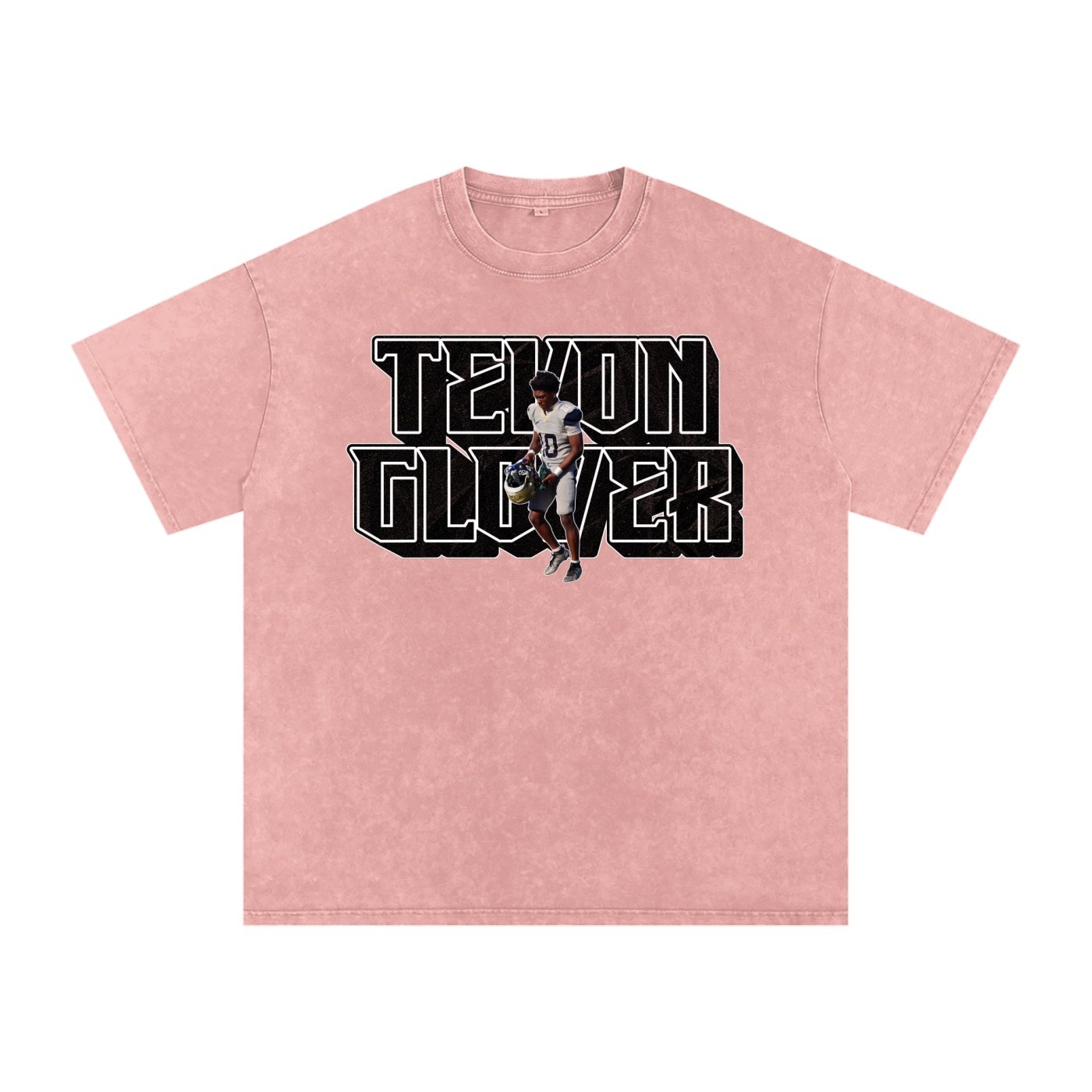 Tevon glover Snow Washed Oversized TEE - Image 5