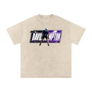 David Hampton Snow Washed Oversized TEE - Image 2